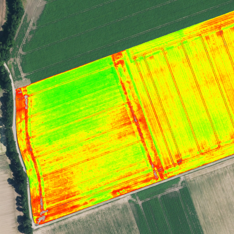DJI Mavic 3M Multispektralanalyse in NRW – Präzise Pflanzenanalyse